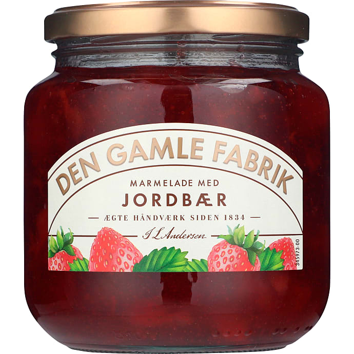 Den Gamle Fabrik Jordbærmarmelade 600 g