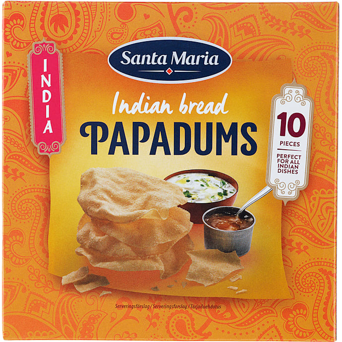 Papadums