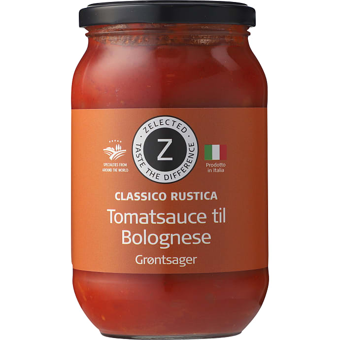 Zelected Pastasauce med løg og gulerødder