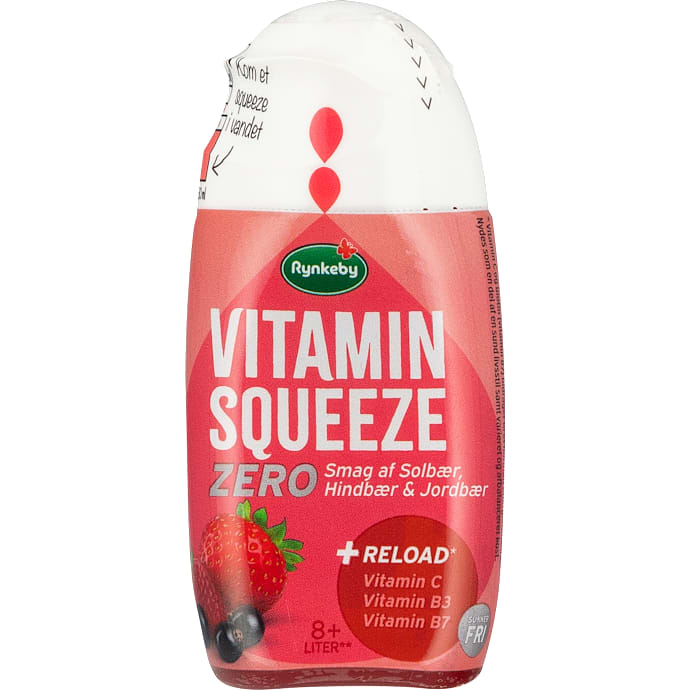 Rynkeby Frugtdrik Solbær/Hindbær/Jordbær 8 L