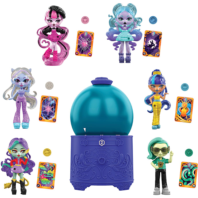 Monster High Potions krystalkugle dukke - flere varianter - assorteret