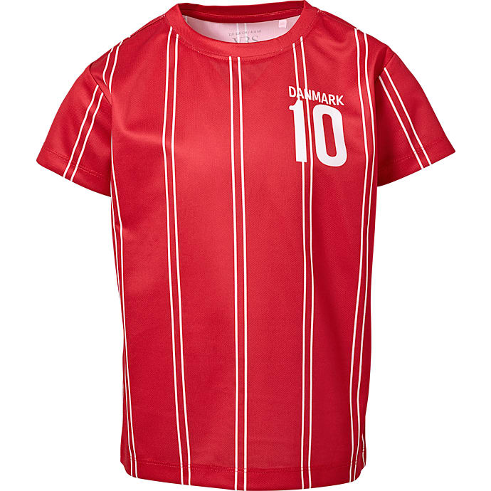 VRS Børne Fodbold Shorts Sæt Rød