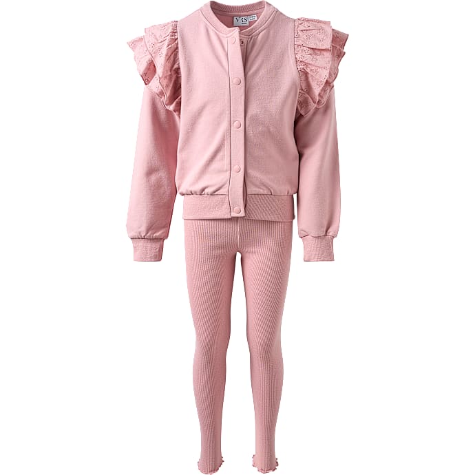 VRS Børne Sweat Sæt Rosa