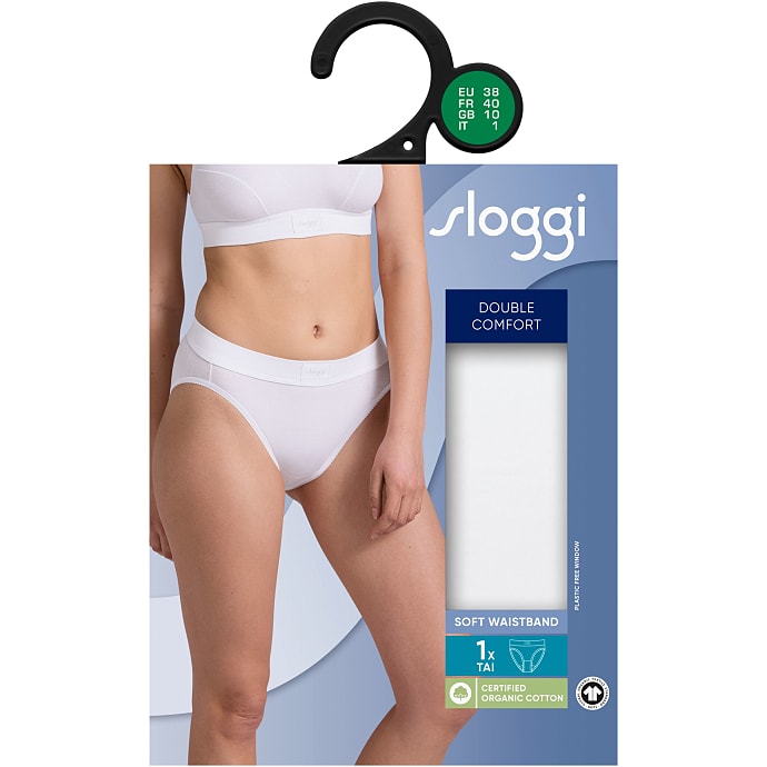 Sloggi dame tai trusser str. 46 hvid