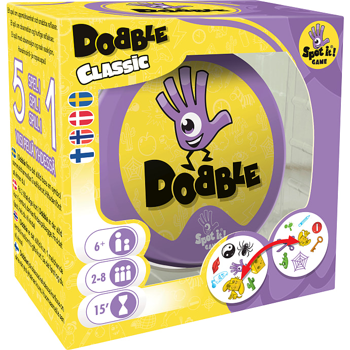 Dobble Vendekortspil