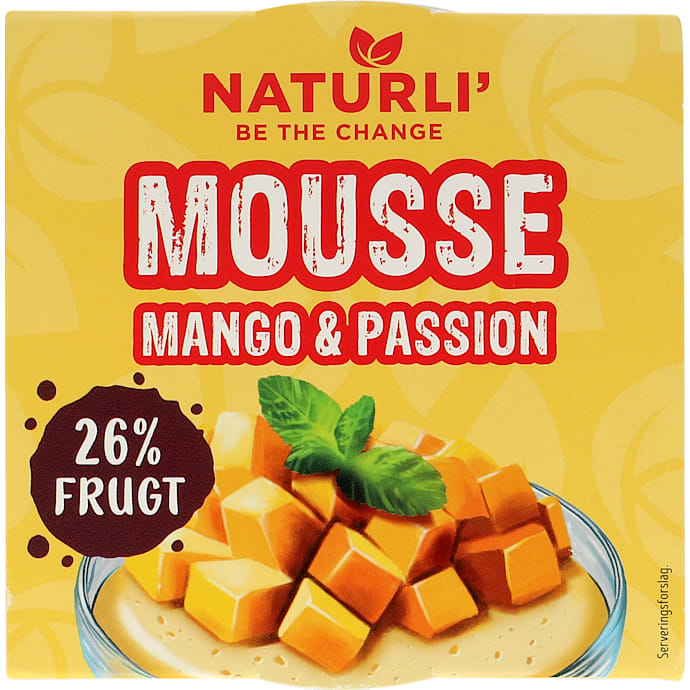 Naturli' Mousse Mango og Passion 70 g