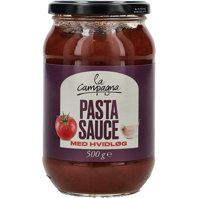 La Campagna Pastasauce m. Hvidløg 500 g