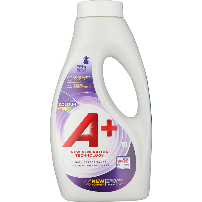 A+ Color Flydende Vaskemiddel Kulørt 675 ml