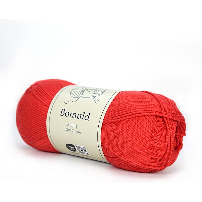 Salling bomuldsgarn - rød 6951