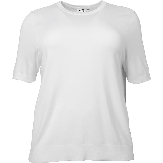 VRS Jackie VRS dame strik T-shirt str. 52 hvid