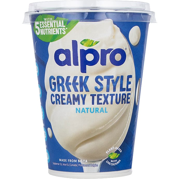 Græsk-inspireret yoghurt naturel – produktbillede