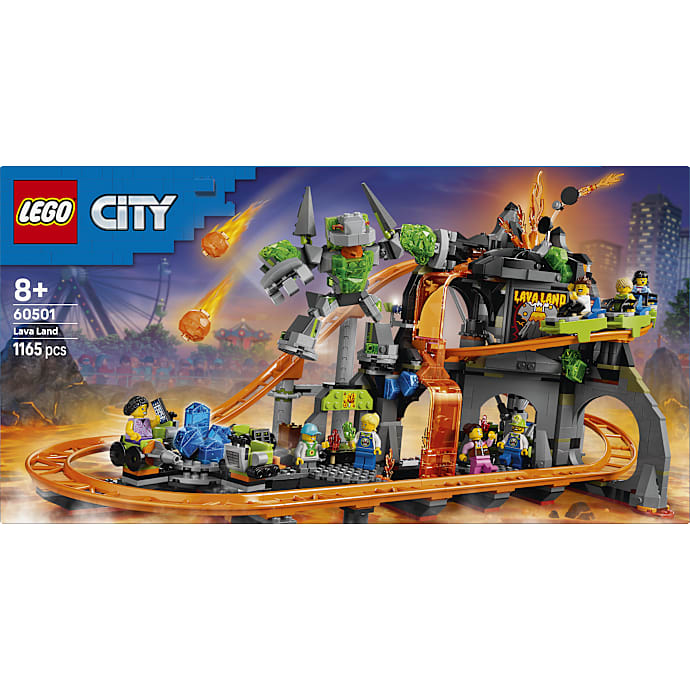 LEGO City Lava Land-rutsjebanepark 60501