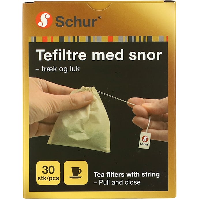 Schur Tefiltre 30 stk