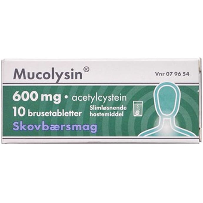Slimløsende brusetabletter 600 mg
