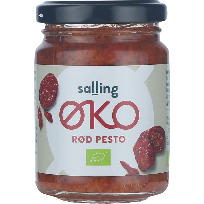Pesto m. soltørrede tomater øko