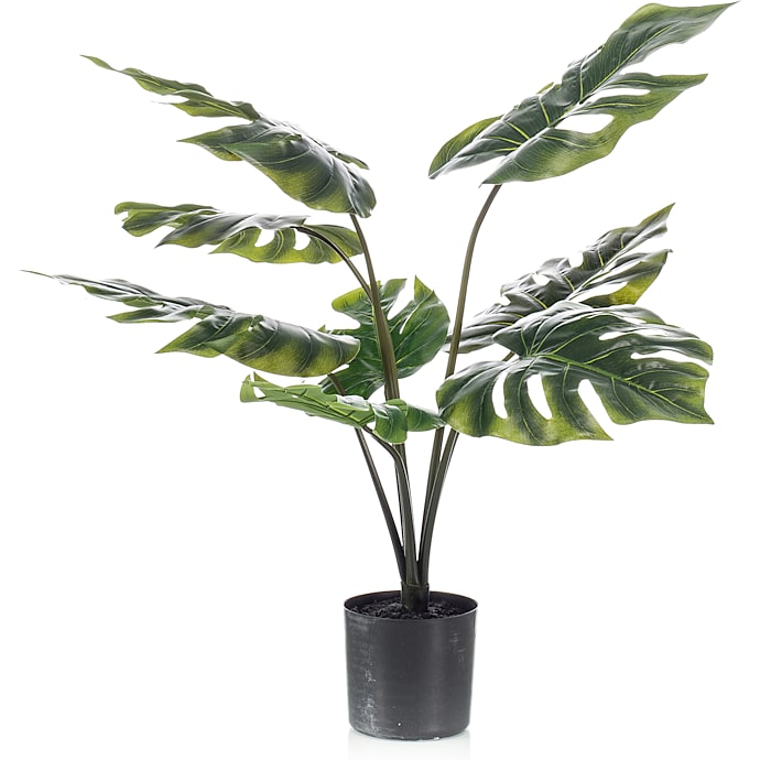 Kunstig blomst Monstera 60 cm