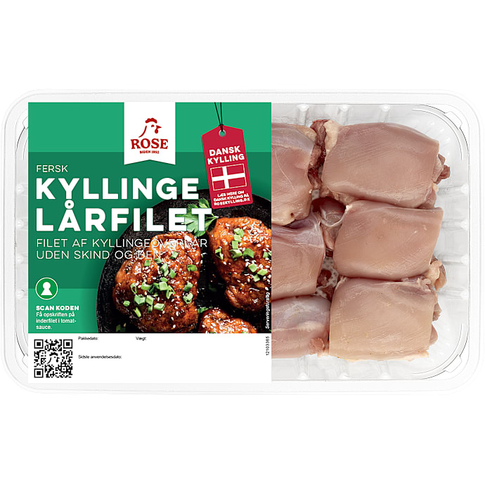 Rose Kyllingelårfilet uden ben