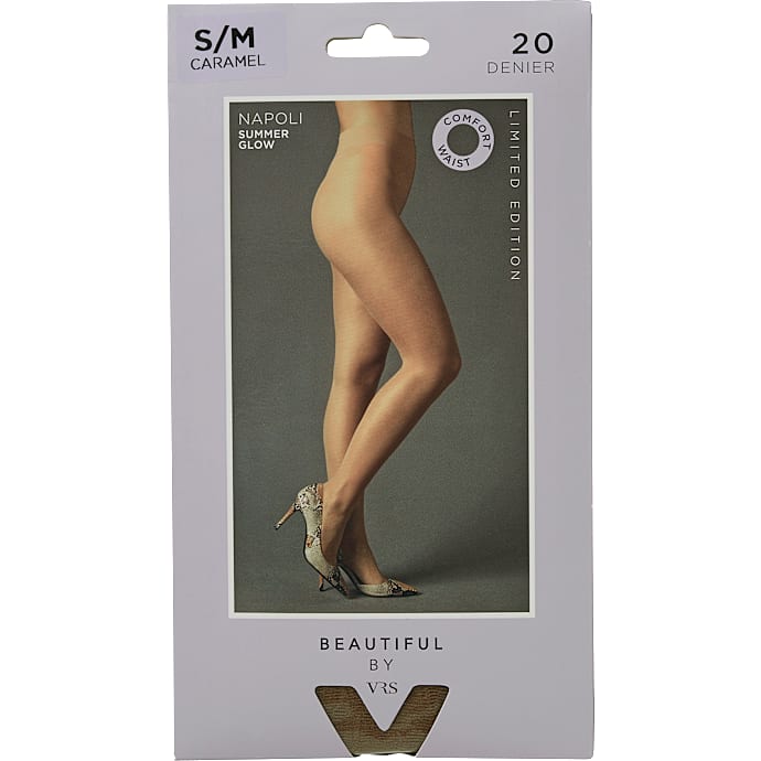 Beautiful By VRS Dame Strømpebukser Napoli Caramel