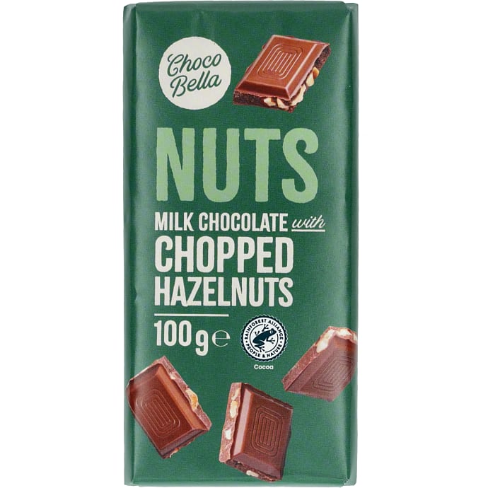 Chocobella Mælkechokolade med nødder