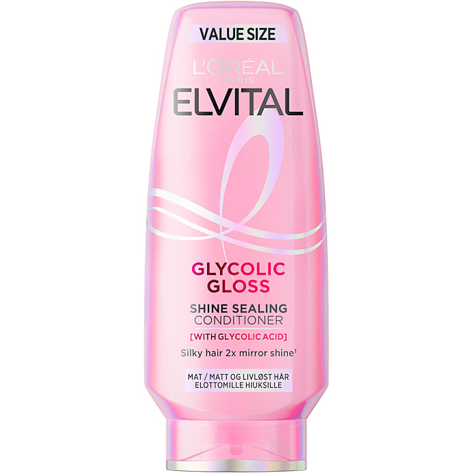 Glycolic Gloss Shine Boosting balsam m. glykolsyre mat og livløst hår