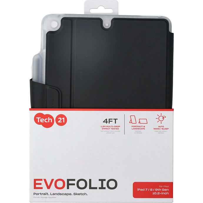 Tech21 Evo Folio iPad 10.2 cover sort