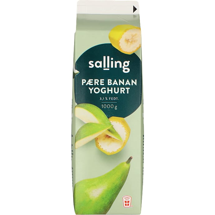 Salling Yoghurt m. pære og banan 3,1%