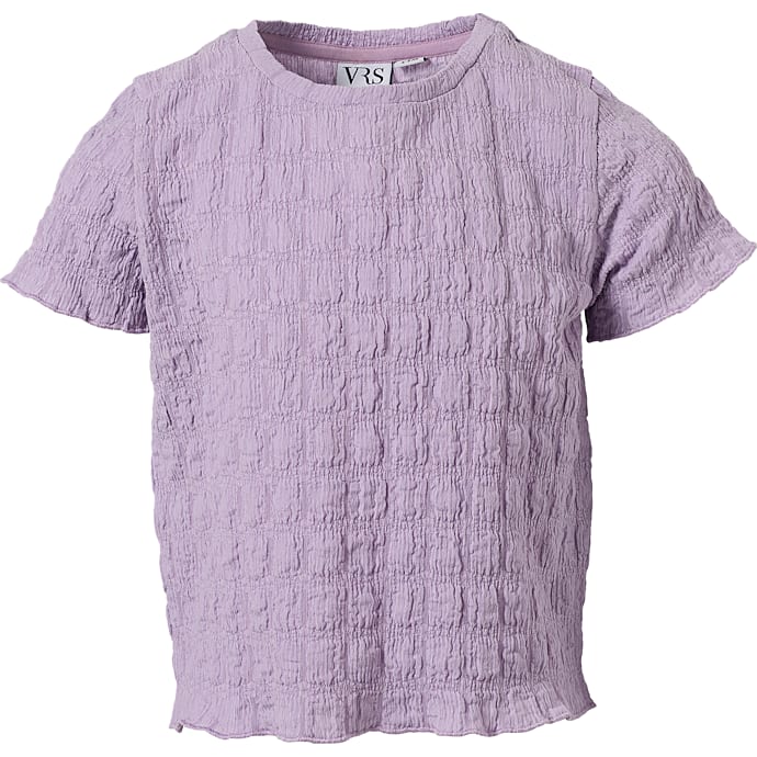 VRS børne T-shirt str. 134/140 - lilla