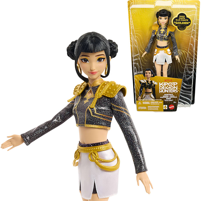 KPop Demon Hunters syngende Zoey legetøjsfigur 32 cm