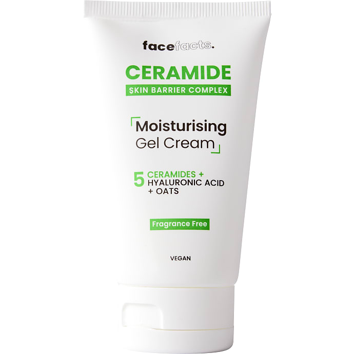 Face Facts Ansigtsgel m. Hyaluronsyre og Havre 50 ml