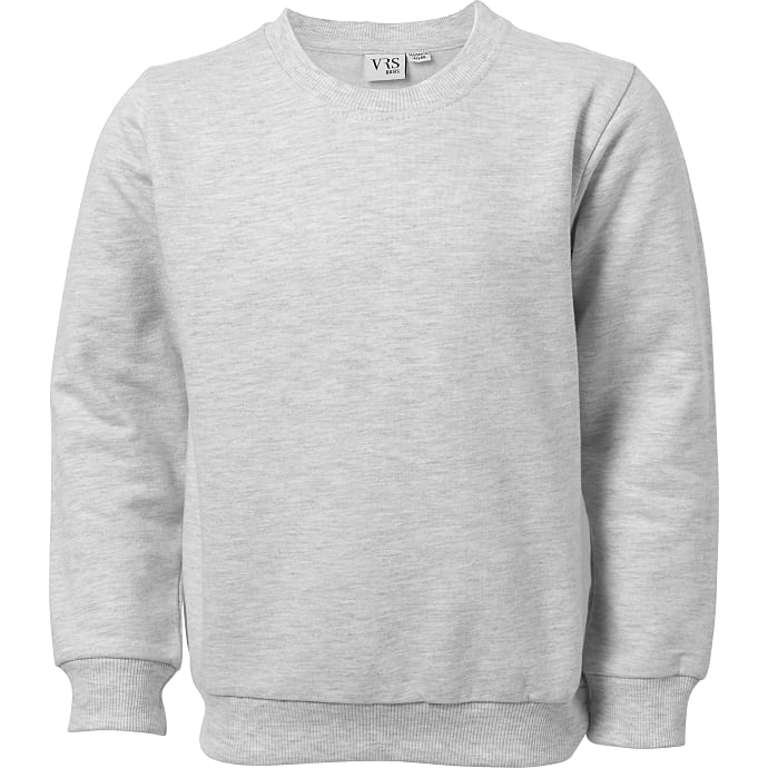 VRS Kids Basic Børnesweater Str. 98/104 Grå