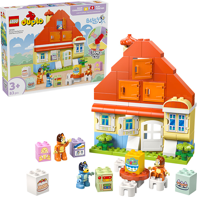 LEGO DUPLO Bluey Blueys families hus 10459