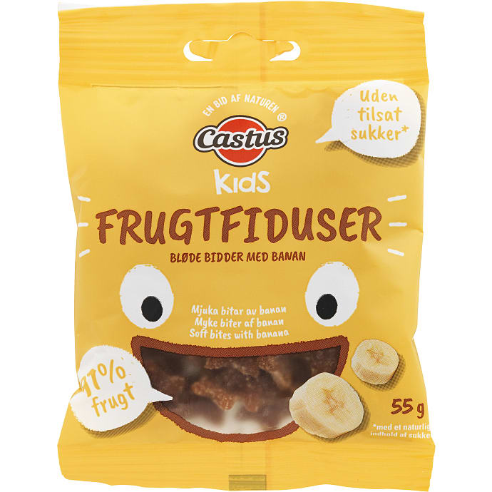 Frugtsnacks m. banan