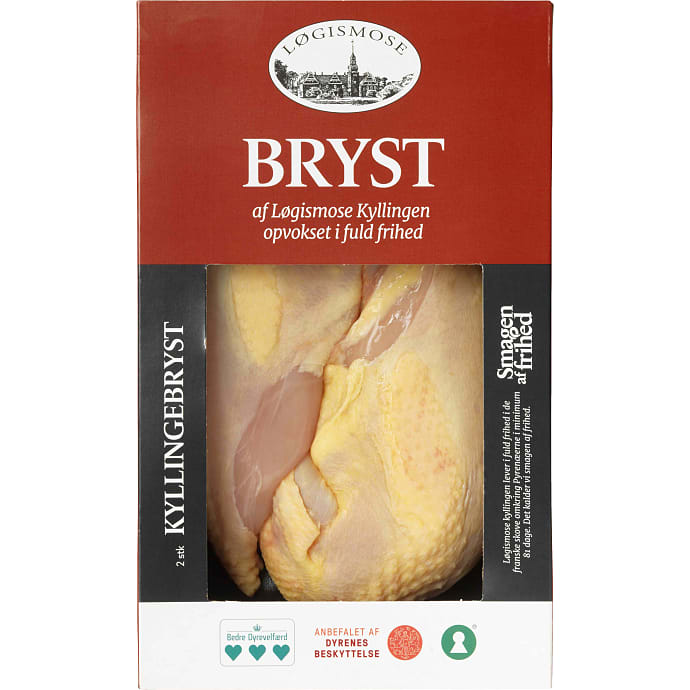 Løgismose Kyllingebryst med skind