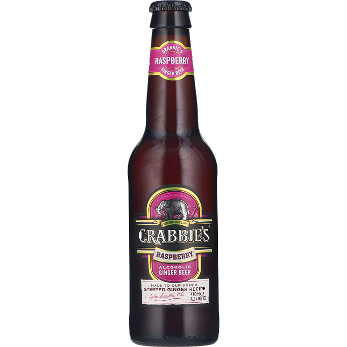 Crabbies Alcoholic Ginger Beer Scottish Raspberry