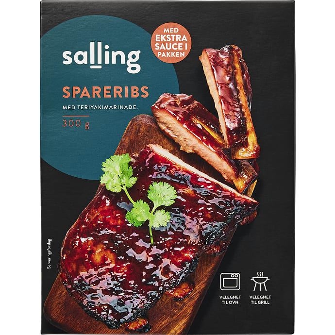 Salling Spareribs m. teriyaki