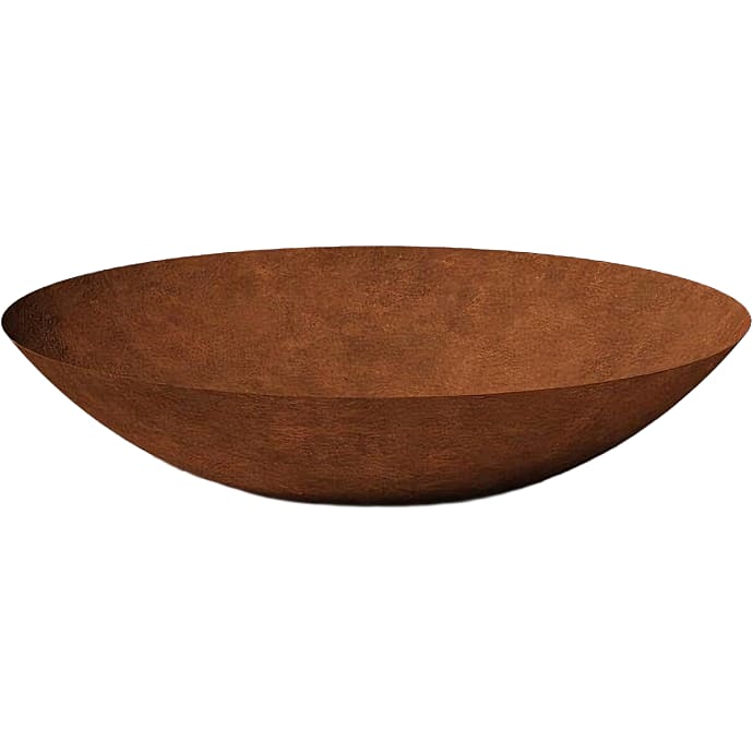 Avena Vandspejl Stål Rusten