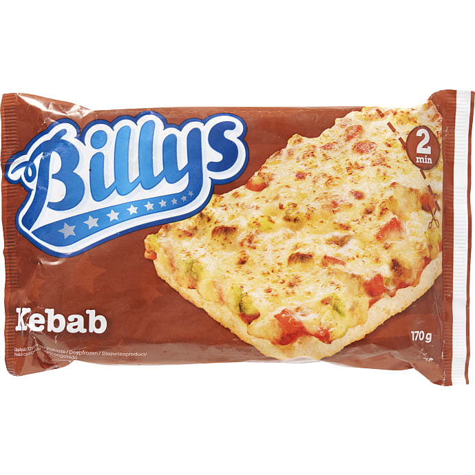 Pizza m. kebab