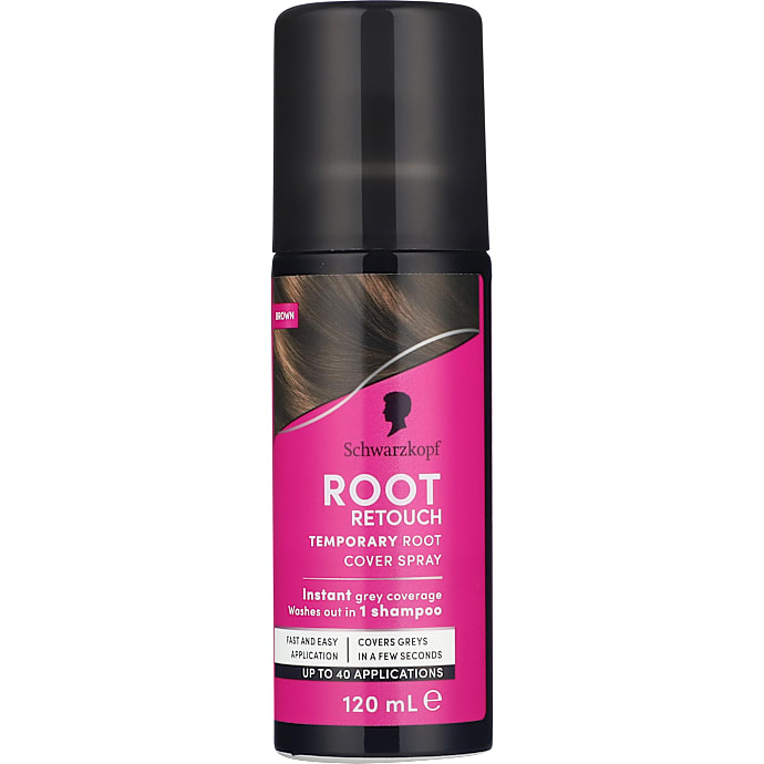 Temporary Root Cover hårfarvespray Brown