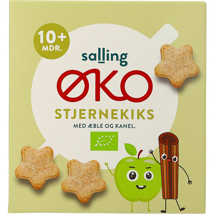 Salling ØKO Kiks m. æble og kanel