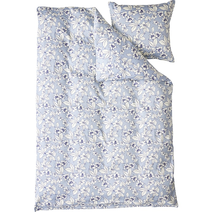 MAISON sengetøj 140x220 cm - lilje blå