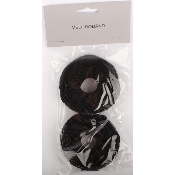 Glow Pads Velcrobånd 3 m Sort