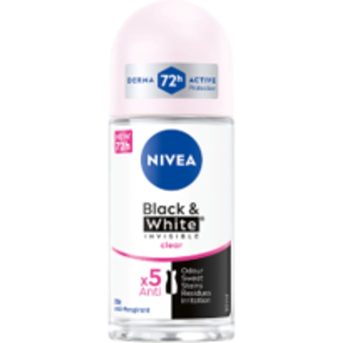 Roll-on deodorant invisible dry