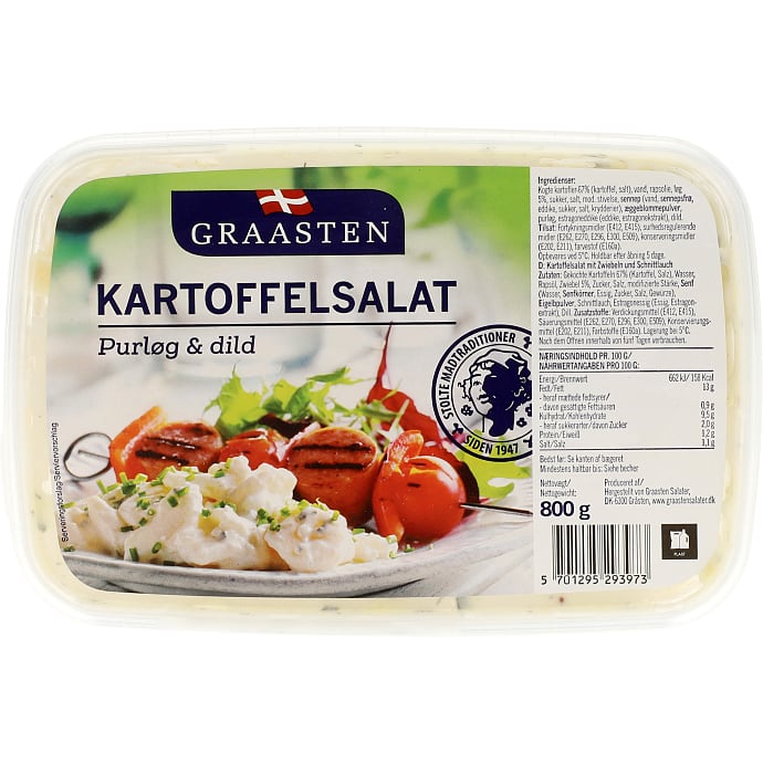 Graasten Kartoffelsalat m. purløg og dild