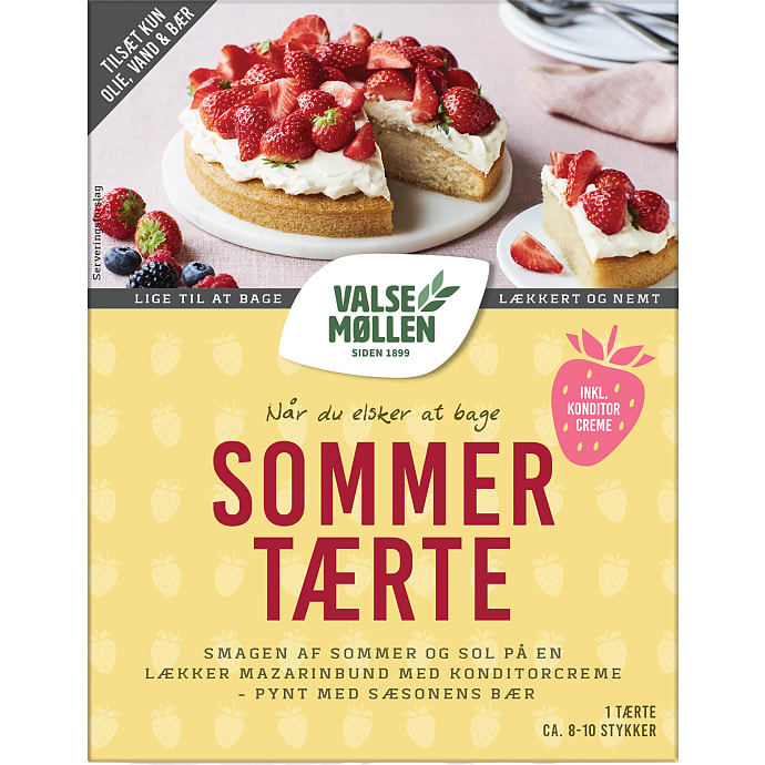 Valsemøllen Sommertærte