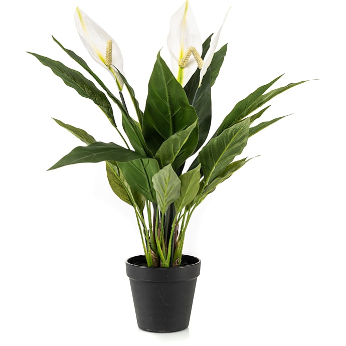 Kunstig plante - Spathiphyllum