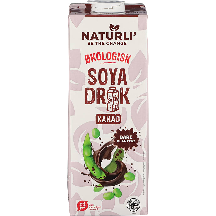 Naturli' Soyadrik m. kakao økologisk 1 L