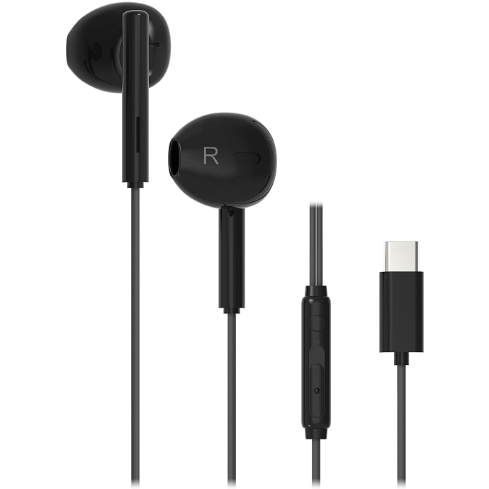 Vivanco Smart Pro USB-C in-ear høretelefoner sort