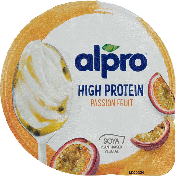 Soja dessert m. passionsfrugt
