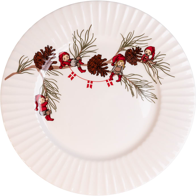 Juletallerken 2-pak - Ø 25,5 cm