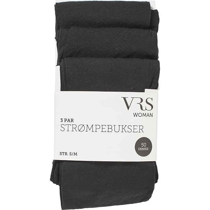 VRS Woman Strømpebukser L/XL 3-pak